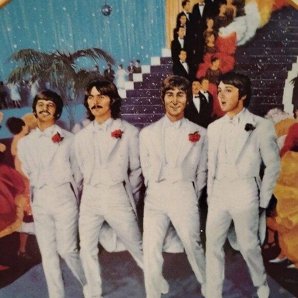 1993 The Beatles "Magical Mystery Tour" Collector's Plate - Picture 10 of 10